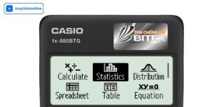 cách bấm phương sai trên máy tính casio 880