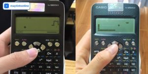 Trò rắn săn mồi trên máy tính casio 580