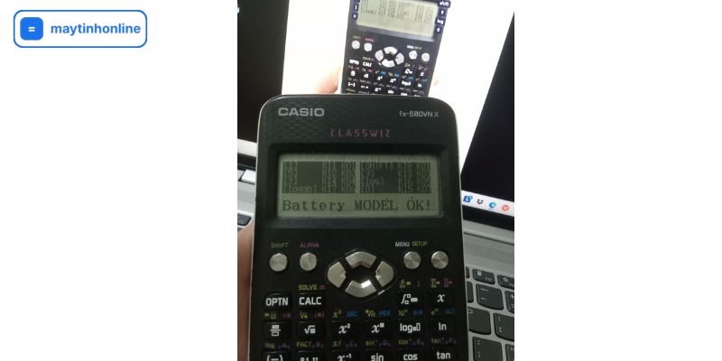 thay pin máy tính casio ở đâu