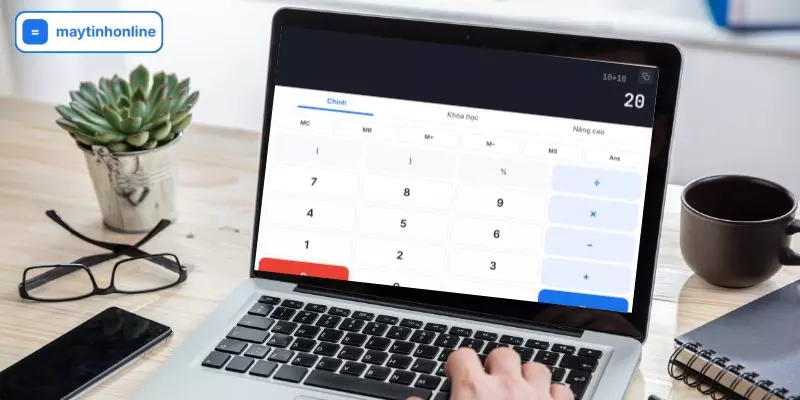 Nhóm phím nhập liệu và phép tính cơ bản